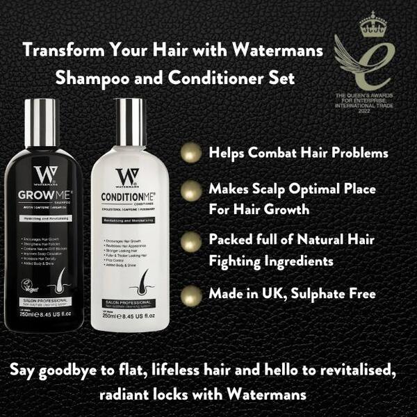 Watermans Shampoo & Conditioner Haargroei Set