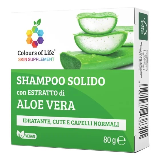 OPTIMA vaste shampoo met aloë vera 80 g voor frequent wassen