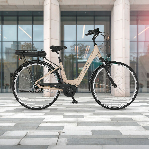 City-E-Bike CITA 1.8 522, kittgrau mat