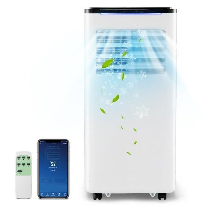 Climatiseur Mobile 9000BTU - RELAX4LIFE - 4 en 1 - Déshumidificateur - Refroidisseur - Chauffage - Minuterie 24H - Classe A