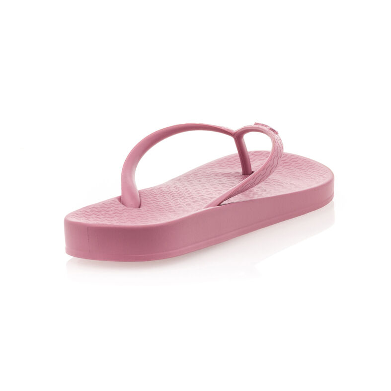 Rosa sandaler med rem för kvinnor