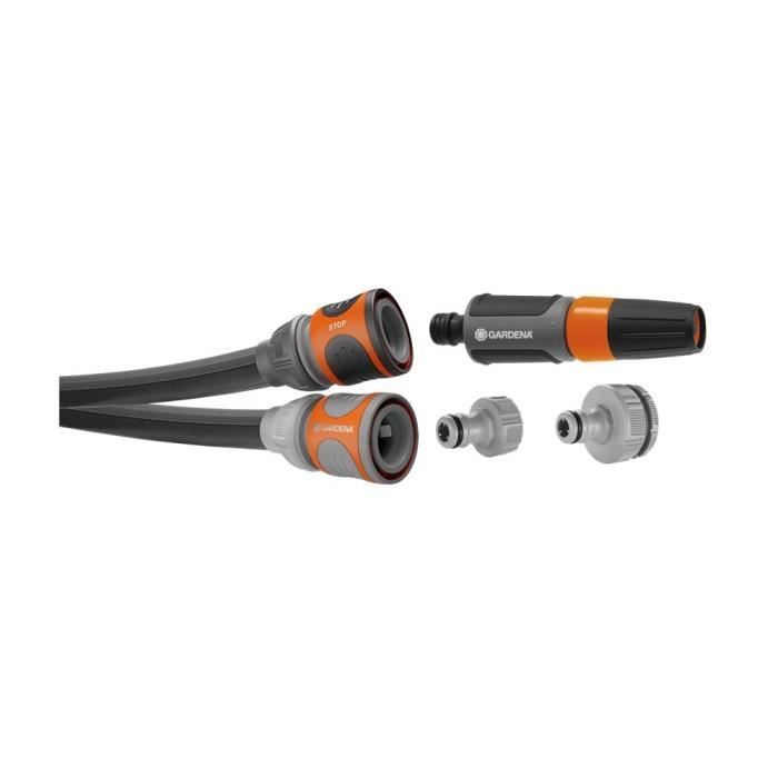 Kit de manguera Liano™Life de 30 m - GARDENA - Resistencia a la presión: 22 bar - Longitud: 30 m, Diámetro interior: 13 mm