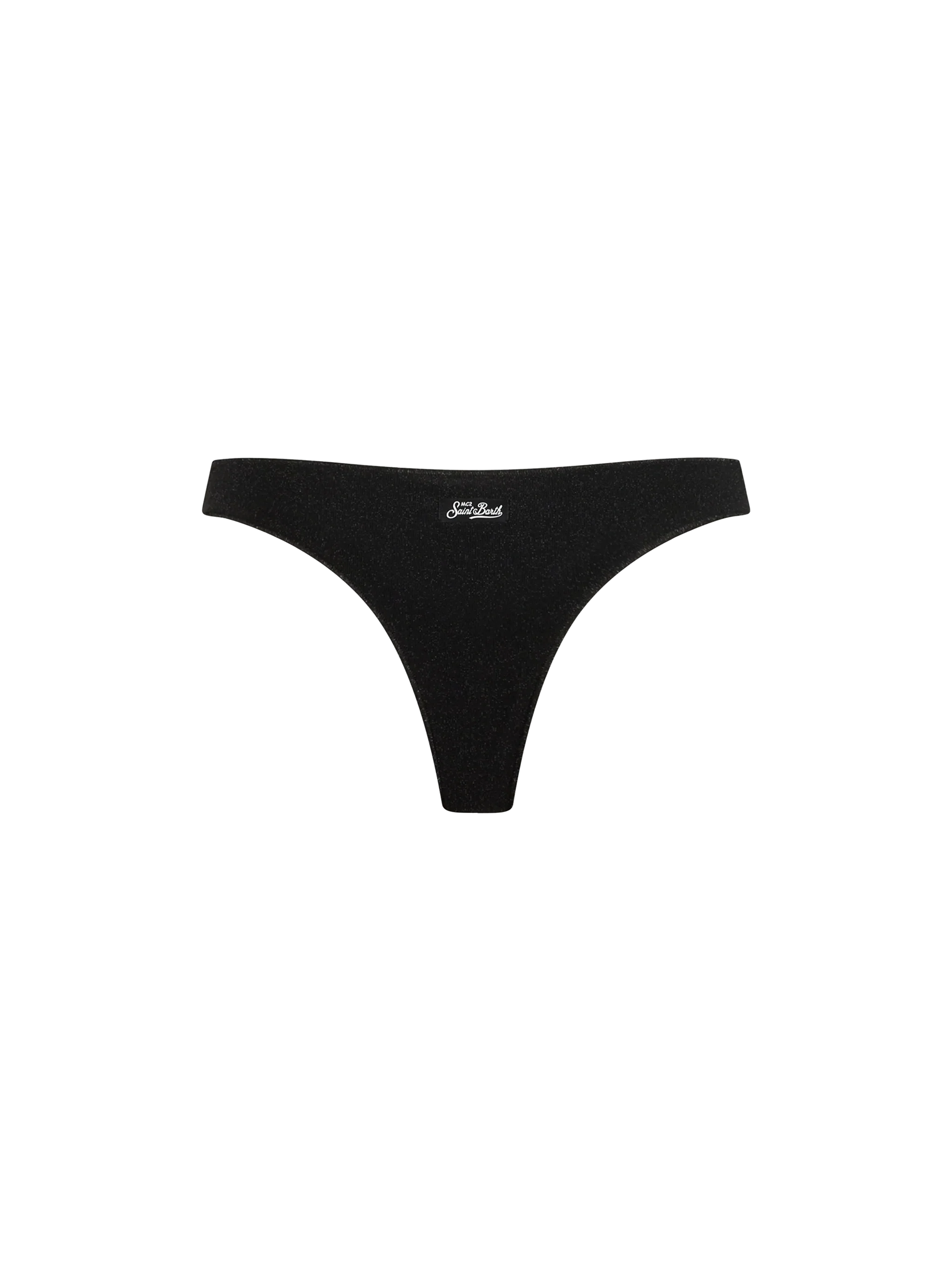 Naomi dames casual zwarte lurex zwembroek