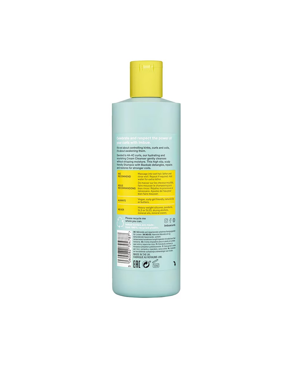 IMBUE Cleanse Coil Awakening Cremă de curățare fără sulfați