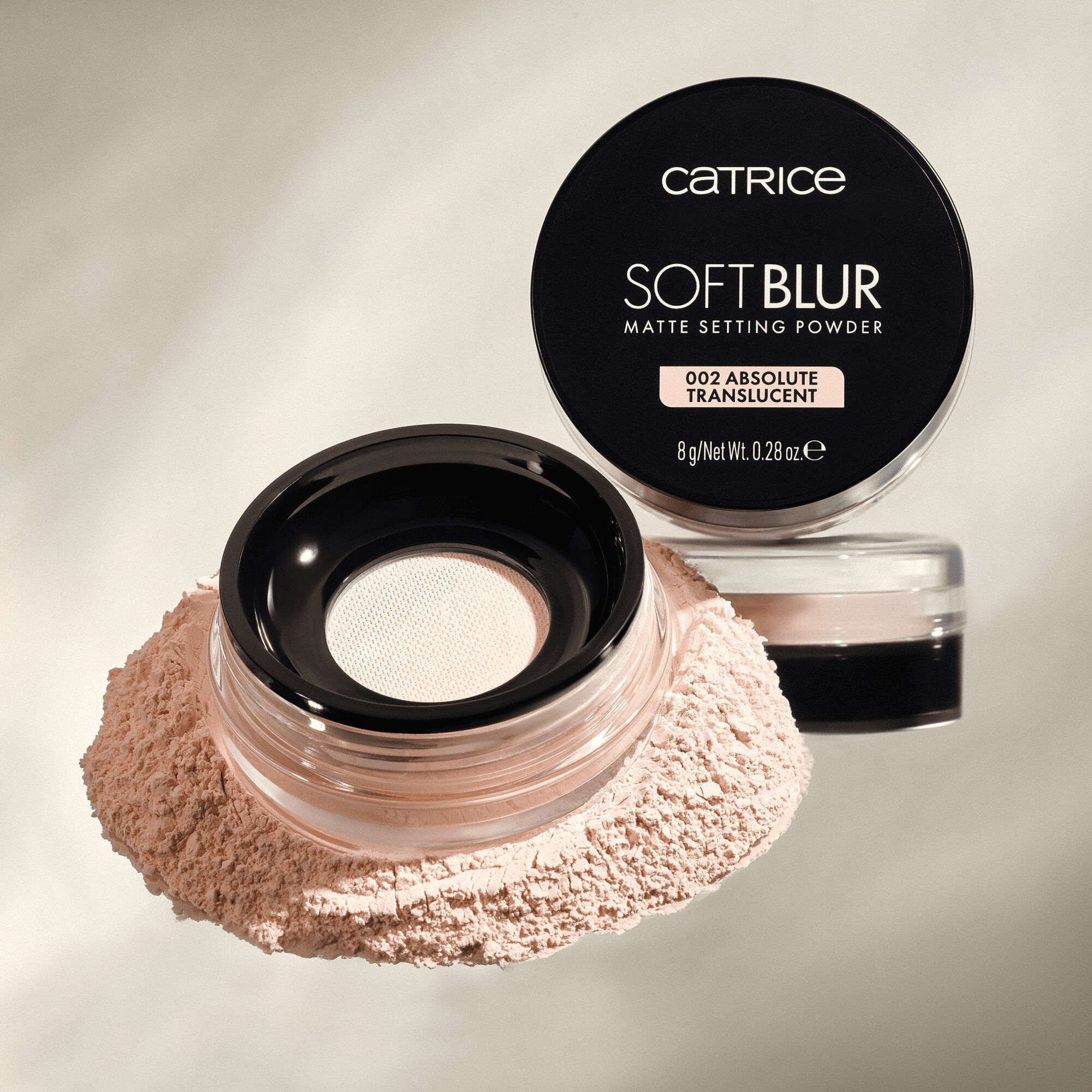 Matujúce púdre Soft Blur Kompaktné a sypké púdre