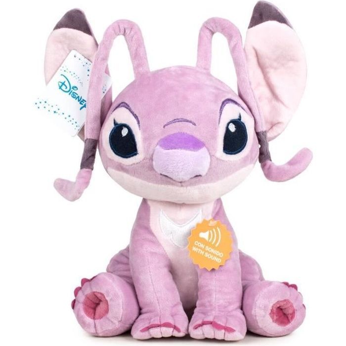 Pelúcia Disney Stitch Angel de 30cm - - - Ocio Stock