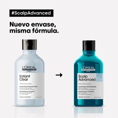 L'Oréal Professionnel Serie Expert Scalp Advanced Pelliculaire Schampo Lugnande torr och fet hårbotten Anti-mjällschampo 300 ml 300 ml