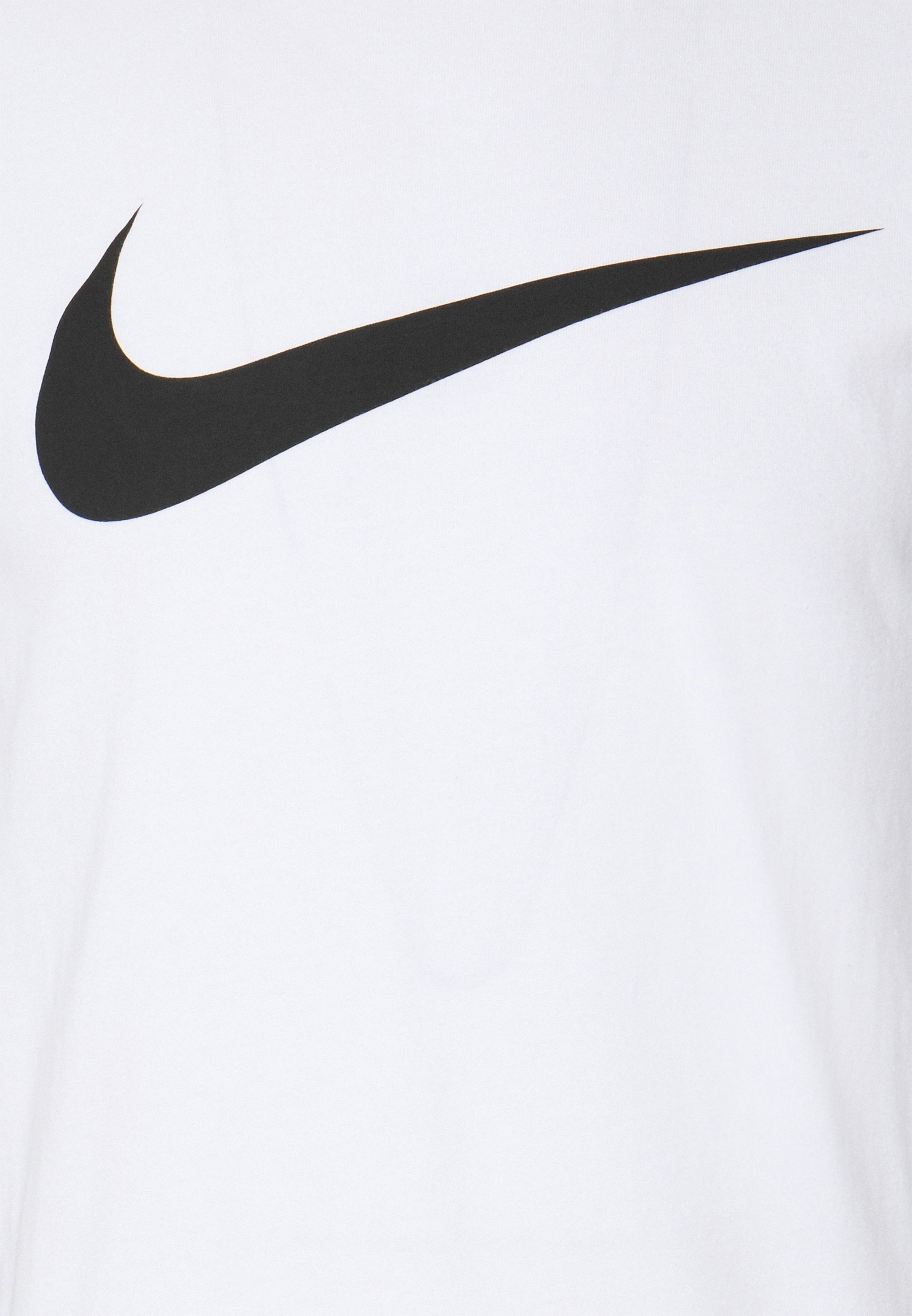 Nike Sportswear TEE ICON - Koszulka z nadrukiem - biała/(czarna)