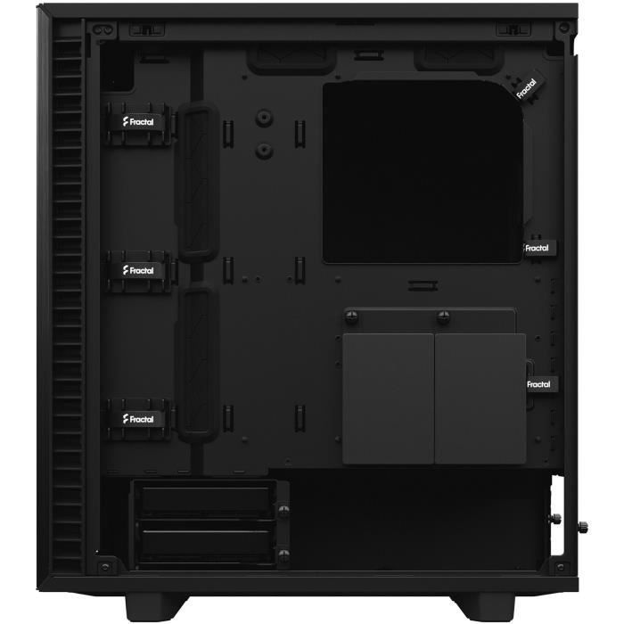 FRACTAL DESIGN Define 7 Compacte PC-behuizing - Massief paneel - Zwart - ATX-formaat (FD-C-DEF7C-01)