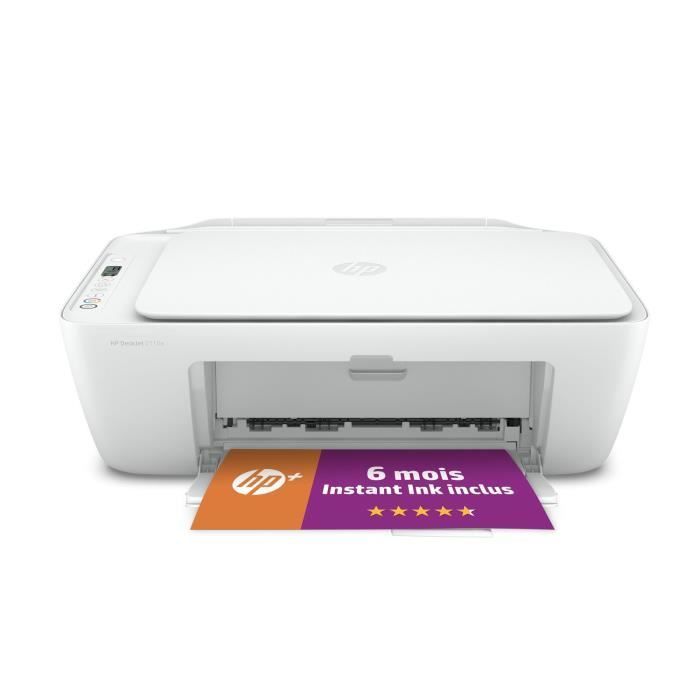 Stampante multifunzione a getto d'inchiostro a colori HP DeskJet 2710e - 6 mesi di Instant Ink inclusi con HP+