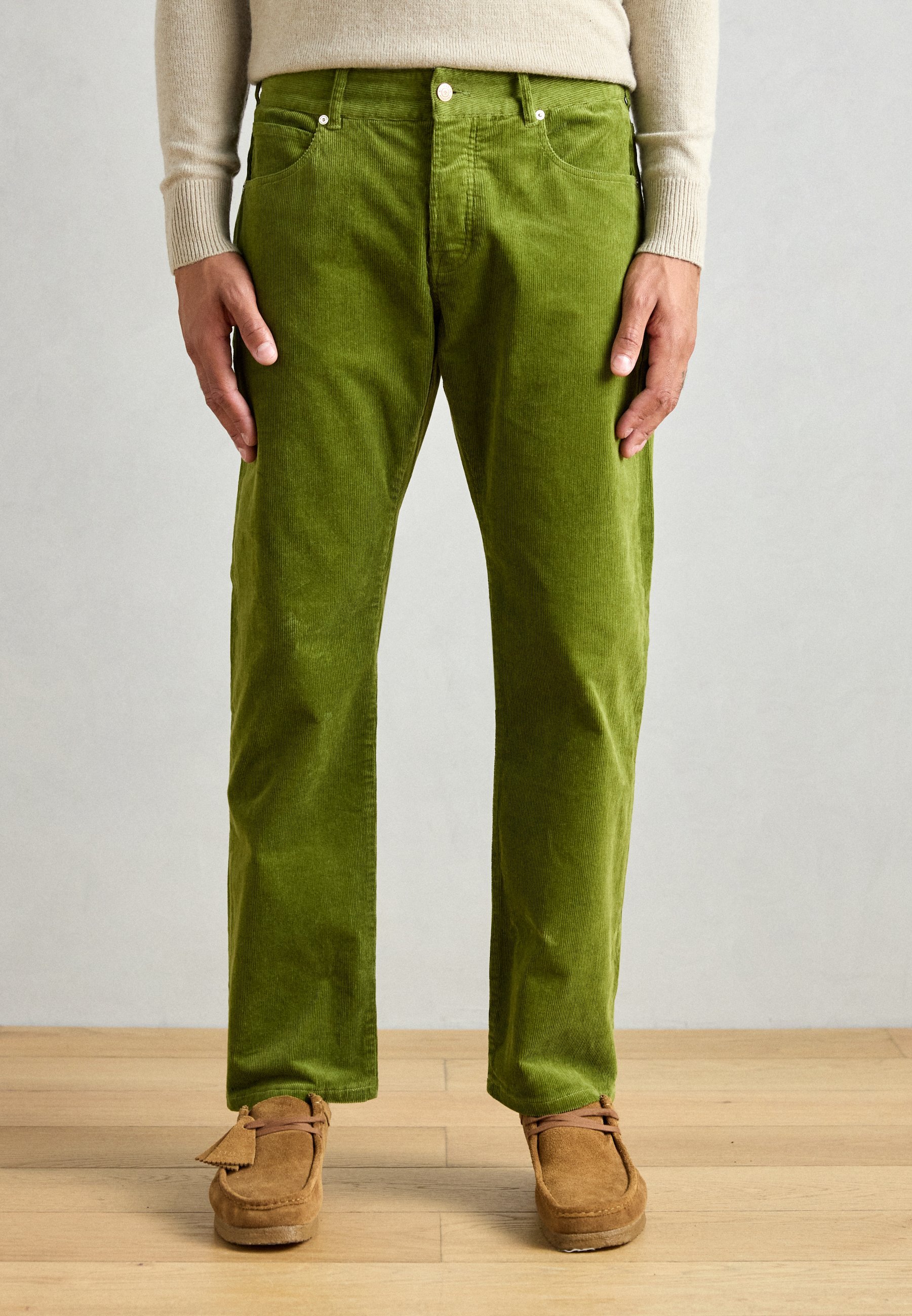 Scotch & Soda THE ZEE STRAIGHT - Pantalon - vert calla