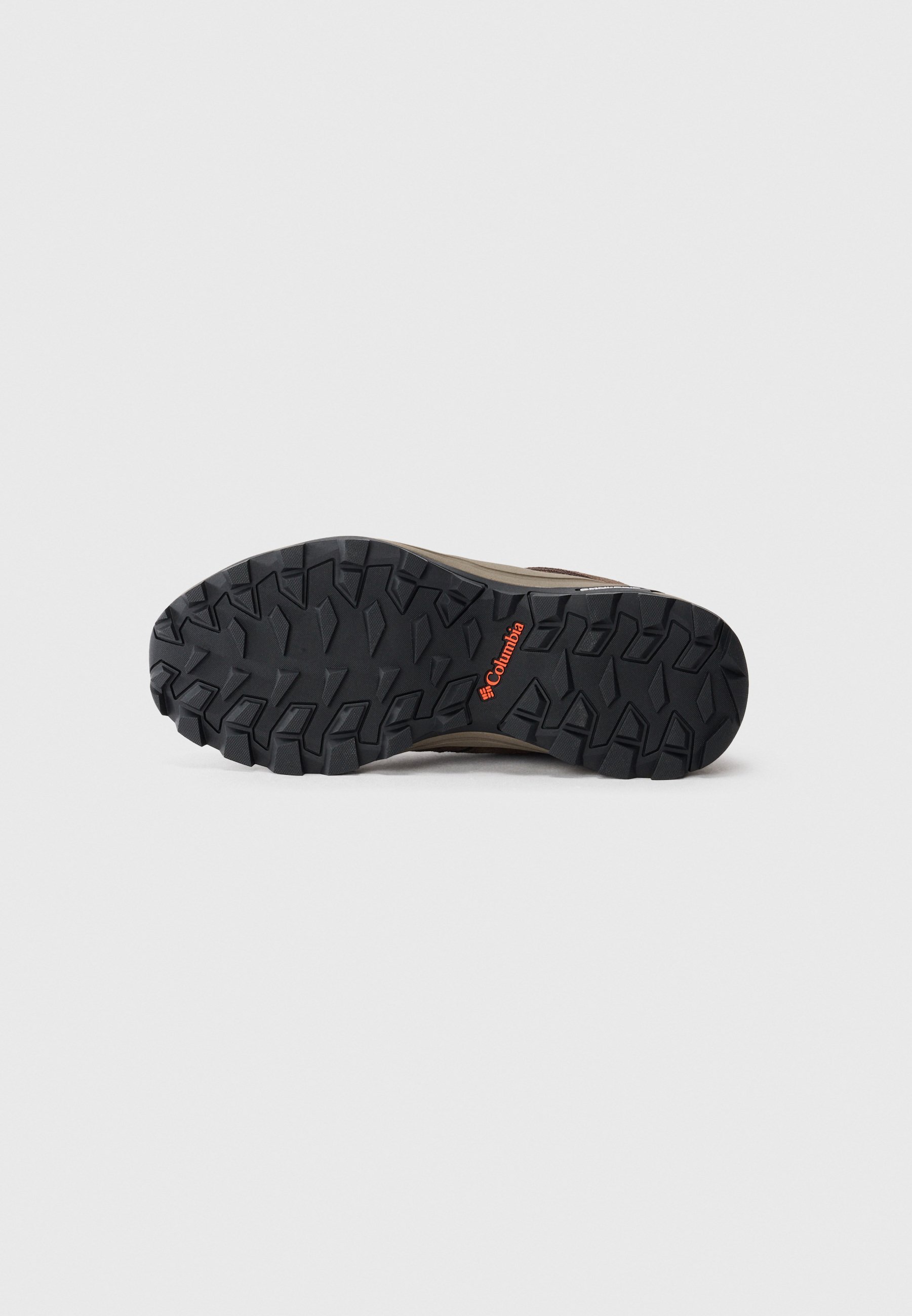 Columbia REDMOND IV - Wandelschoenen - cordovan/pittig oranje
