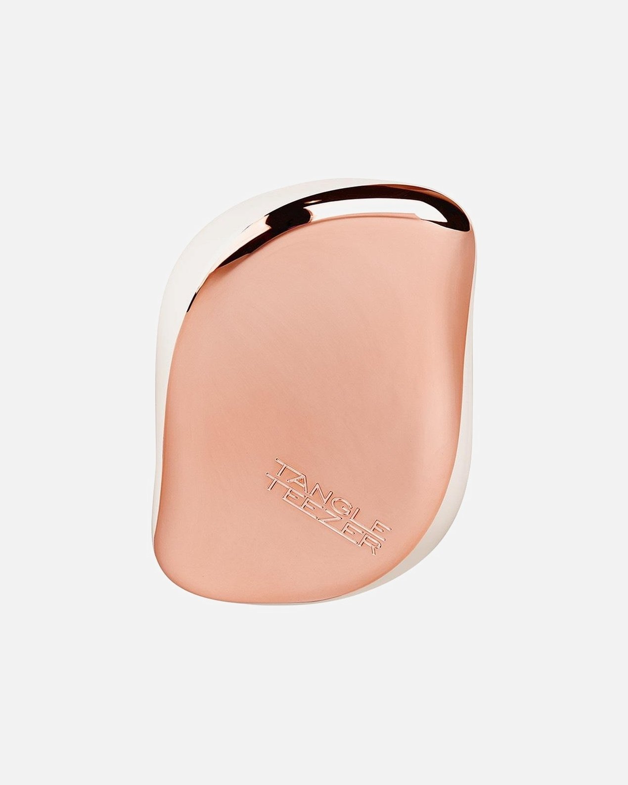 „Tangle Teezer“ plokščias ir irklinis „Compact Styler“ plaukų formavimo šepetys „Tangle Teezer“ – „Compact Styler Rose Gold Cream“ – 1 vnt.