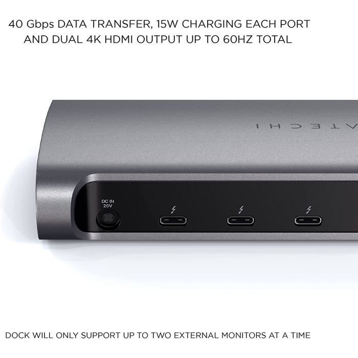 Estación de acoplamiento Satechi Thunderbolt 4