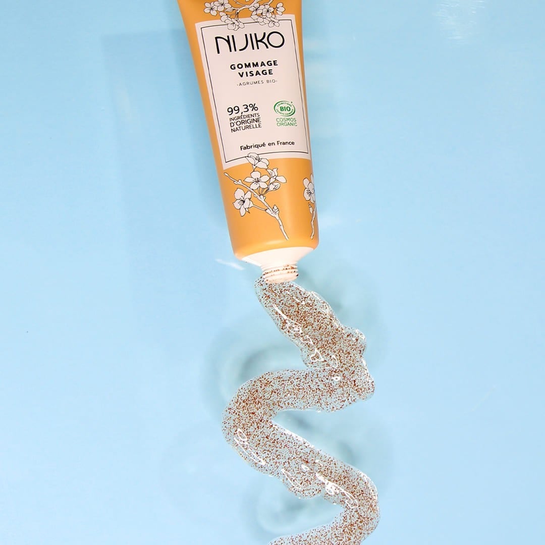 NIJIKO Gommage Visage Bio - Peau Mixte à Grasse