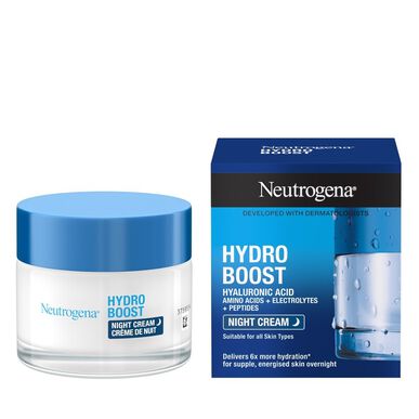 Neutrogena Hydro Boost Night Cream Energigivande nattkräm Hyaluronsyra 50 ml 50 ml