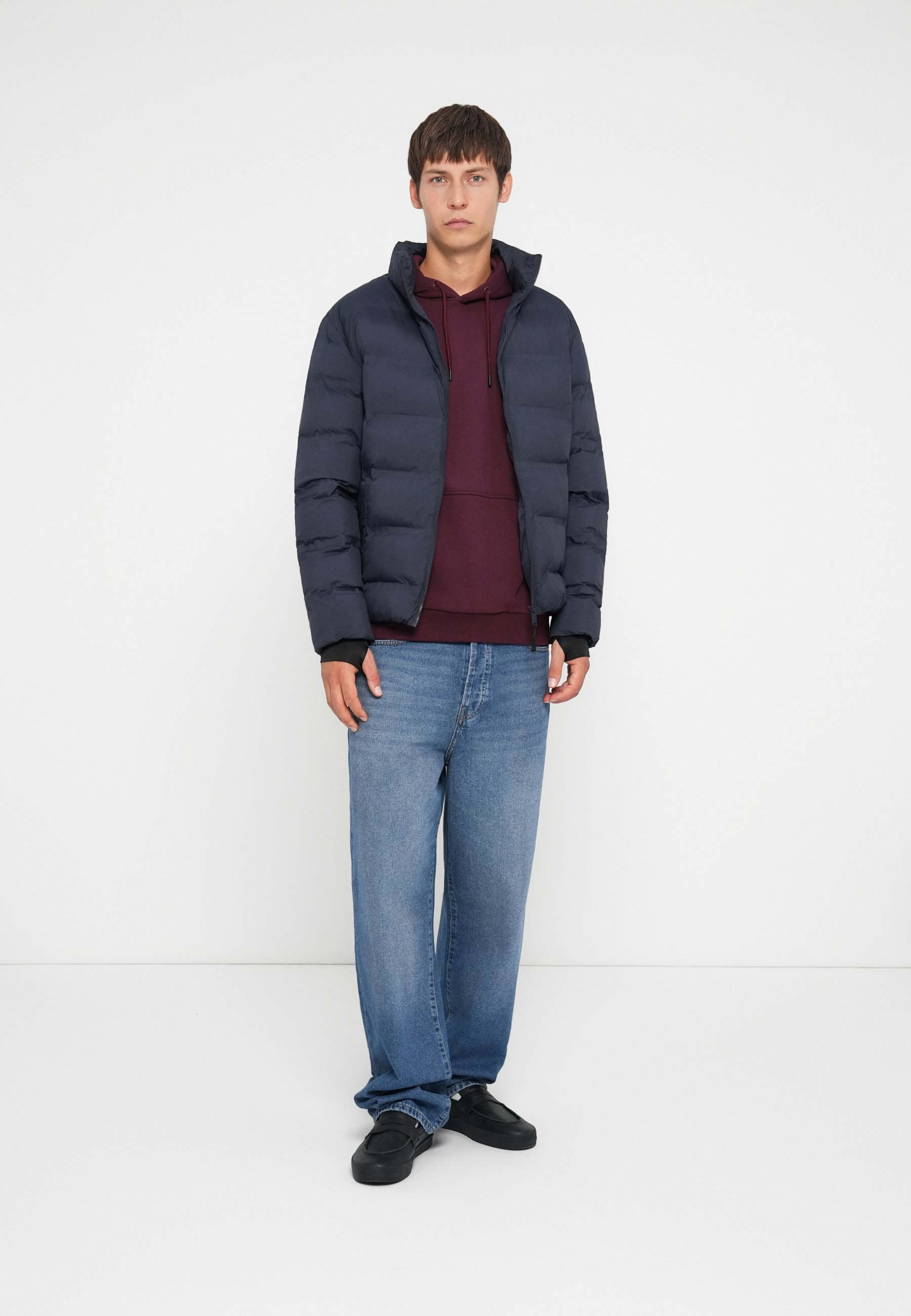 LIFE PUFFER JACKET - Zimní bunda - black Only & Sons
