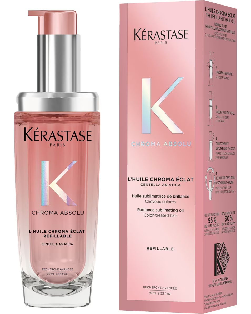 KÉRASTASE Chroma Absolu Eclat Sublimating Shine Oil - pentru păr vopsit