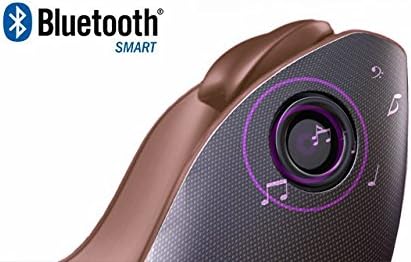 GLOBAL RELAX | Guru® | Roter Massage- und Entspannungssessel | 3 Massageprogramme | Luftdrucktherapie | 2D-Surround-Sound | Massagesessel mit Bluetooth- und USB-Anschluss