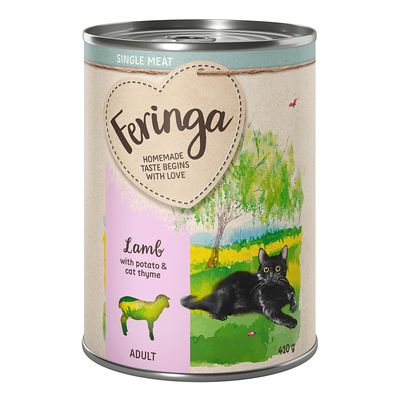 Pacote de degustação Feringa Single Meat Menu Mixed 6 x 410g