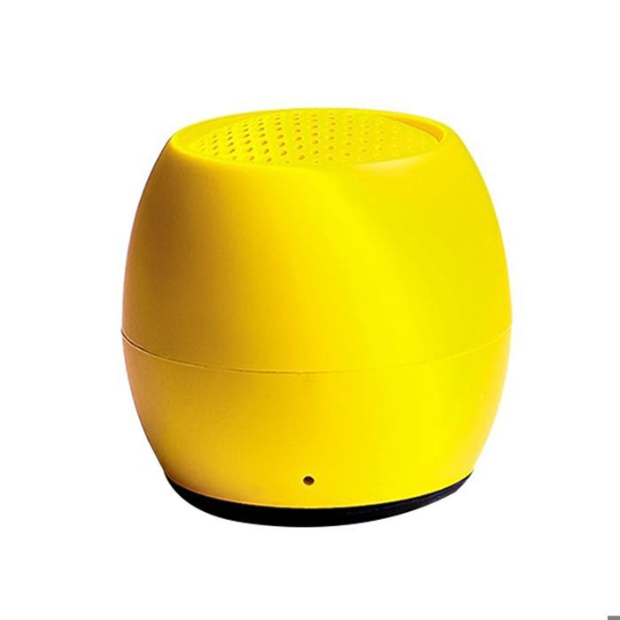 Mini TWS Bluetooth Wireless Speaker, IPX6 Waterproof, Zero Boompods Collection, Yellow
