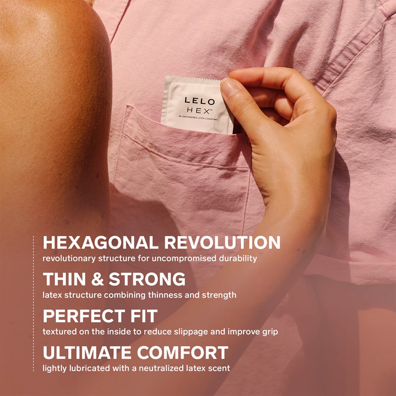 Lelo Hex Original lekársky kondóm