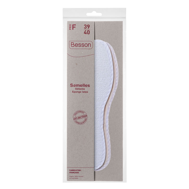  Semelles Blanc 39/40