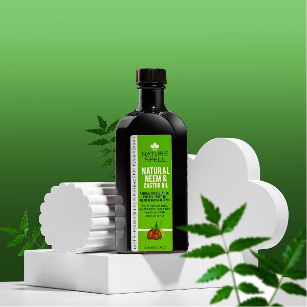 Ulei de Neem și Ricin Nature Spell pentru Păr și Corp 150ml