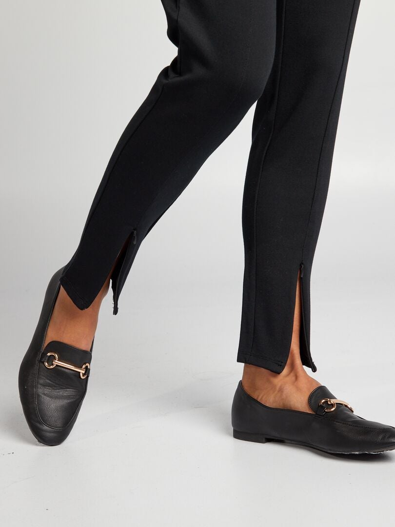 Leggings com costura milanesa - pretas