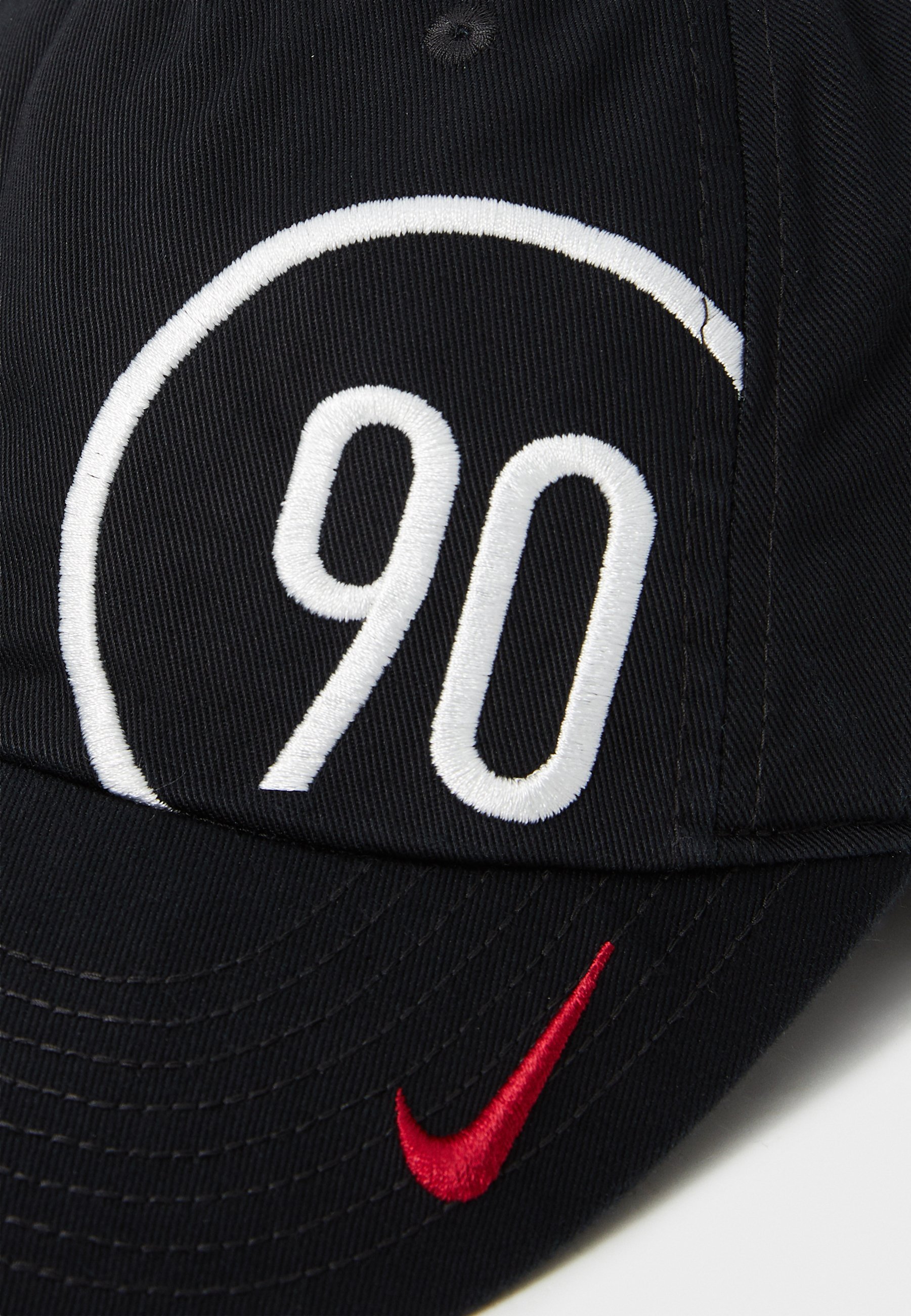 Nike Performance NK CLUB CAP US CB T90 FA25 - Kepuraitė - juoda/geltona