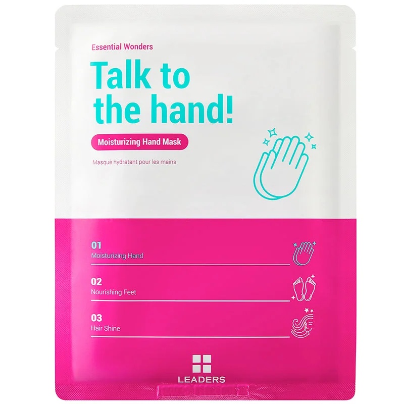 LEIDERS Praat met het handmasker Hydraterend handmasker