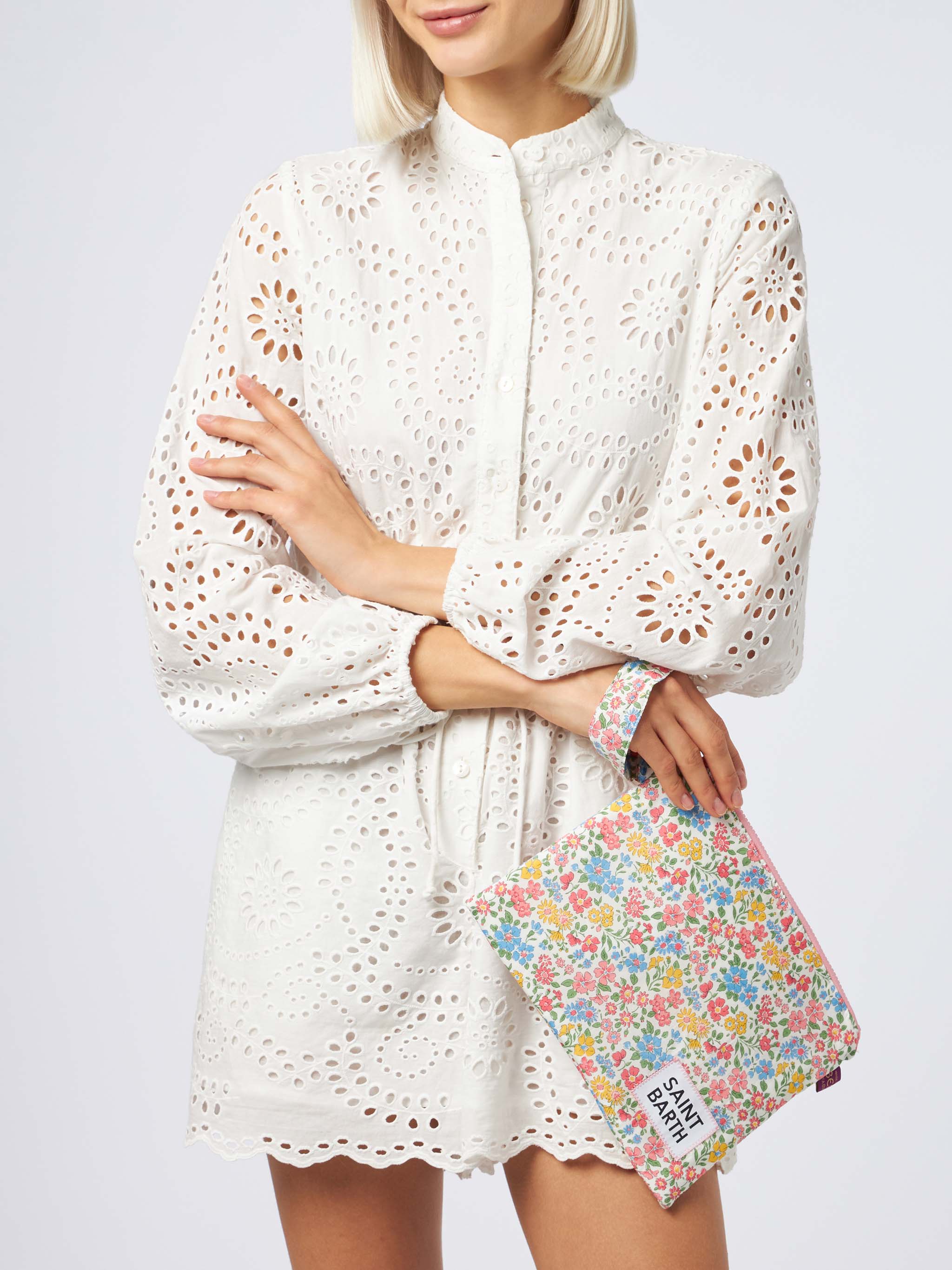 Pareasy clutch tas met Annabelle print | Gemaakt van Liberty-stof