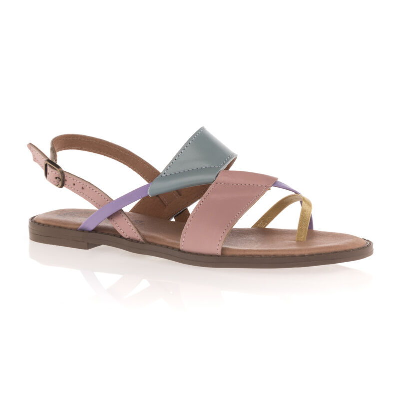 Flerfärgade flip-flops / sandaler för kvinnor