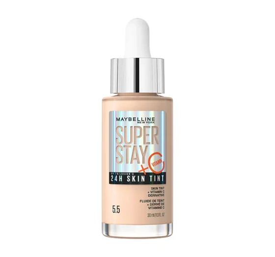 Maybelline Super Stay 24h Skin Tint podkład do twarzy rozświetlający 5.5 30 ml
