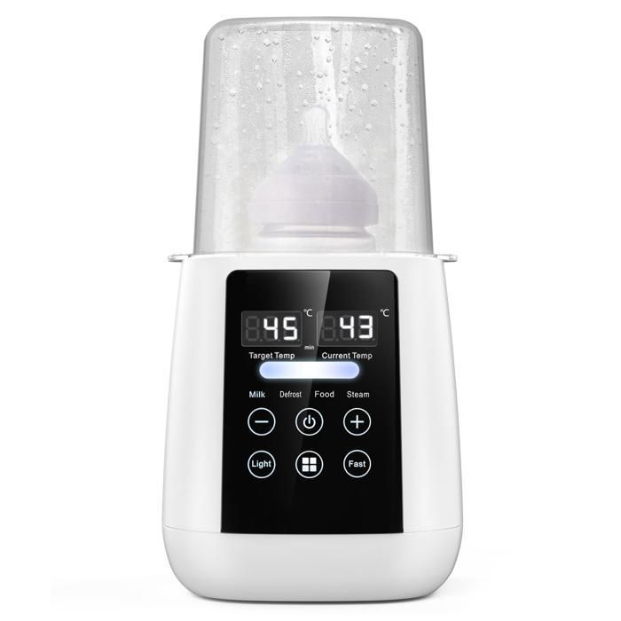Calientabiberones 6 en 1, esterilizador de biberones, calentador de comida para bebés, esterilizador multifuncional, libre de BPA.