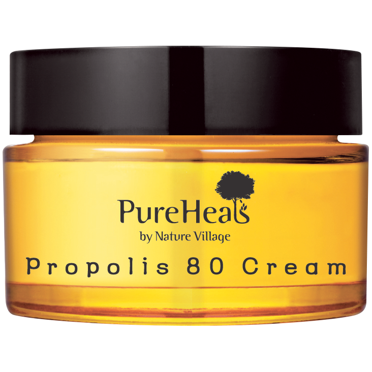 Pureheals återfuktande och lugnande ansiktskräm med propolis 80% 50ml Propolis 80