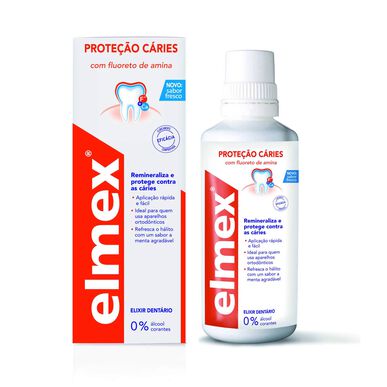 Elmex munnskyll for beskyttelse mot hull i tennene 400 ml 400 ml