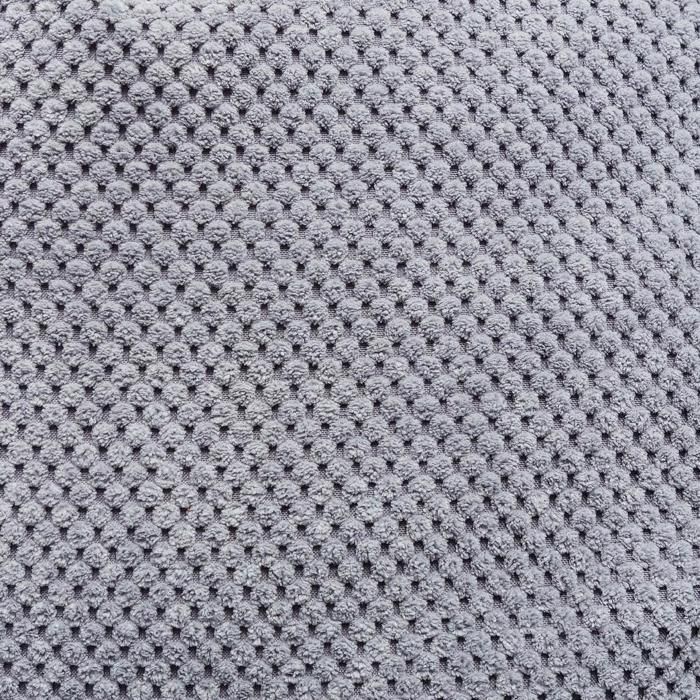 Sillón tipo puf Ecopuf - Sillón, sofá, cojín de suelo, puf para interior/exterior - Gris