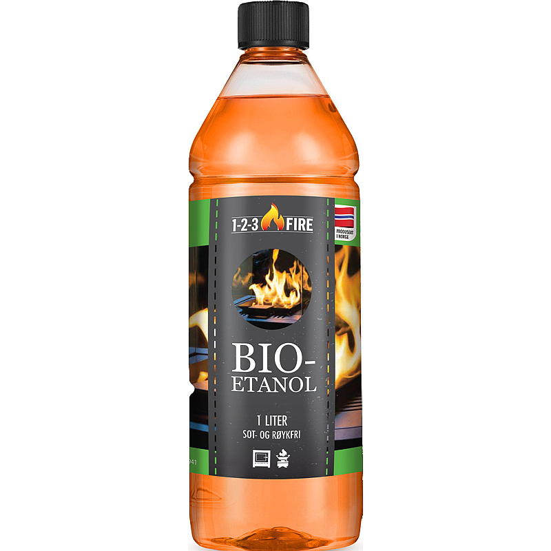 Blåtind Bioetanolo 1 l, 1-2-3 Quattro