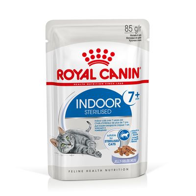 Royal Canin Indoor Sterilised 7+ i gelé