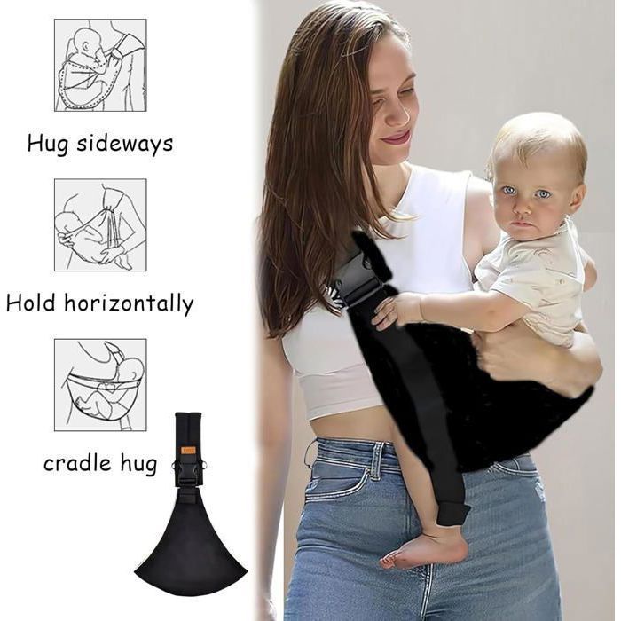 Adjustable Toddler Baby Carrier, Lightweight and Breathable Baby Sling, Physiological Baby Carrier, Multicolored