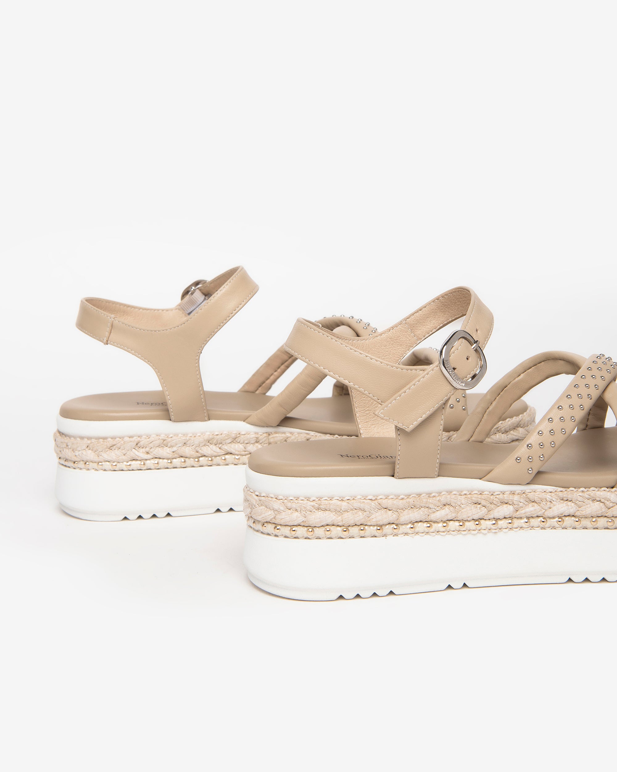  Damen-Ledersandalen