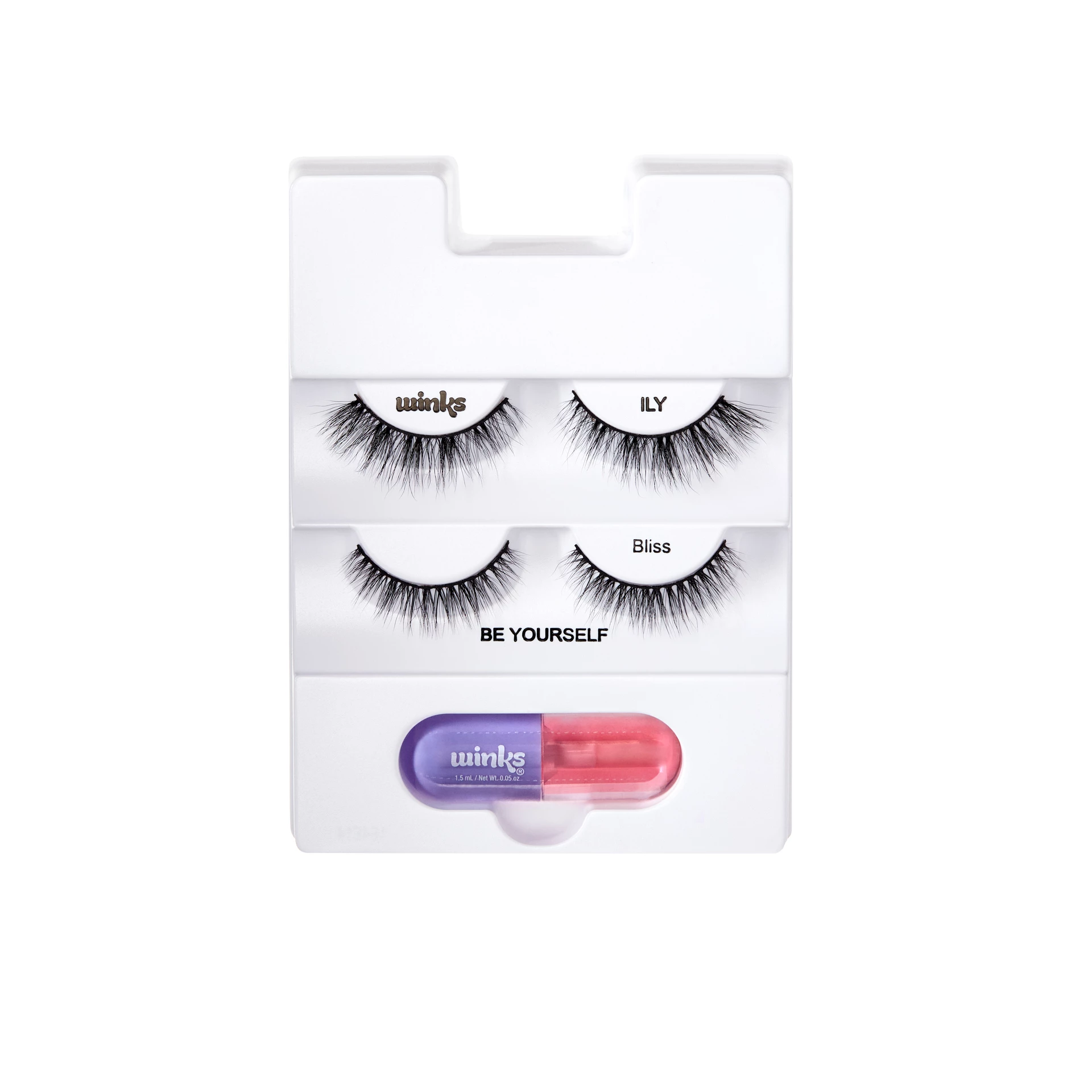 Sada na riasy a pery Winks Be Yourself ILY + Bliss - Ardell