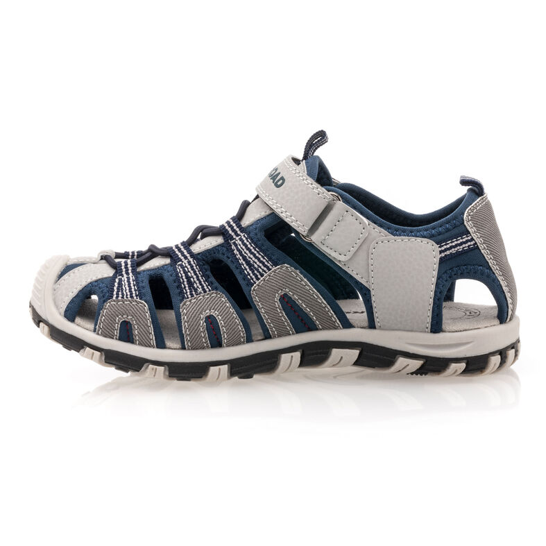 Sandalias grises para niño / Zapatos de punta abierta