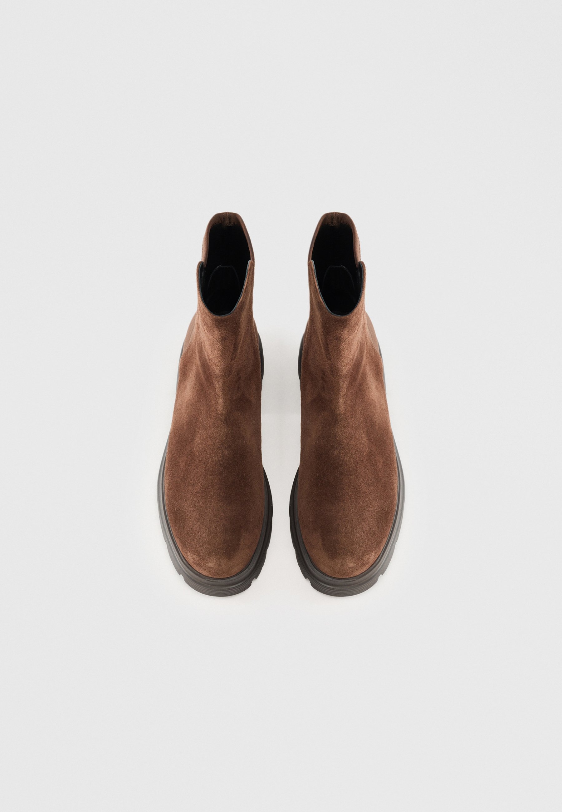 Bottines à plateforme Stuart Weitzman - noyer