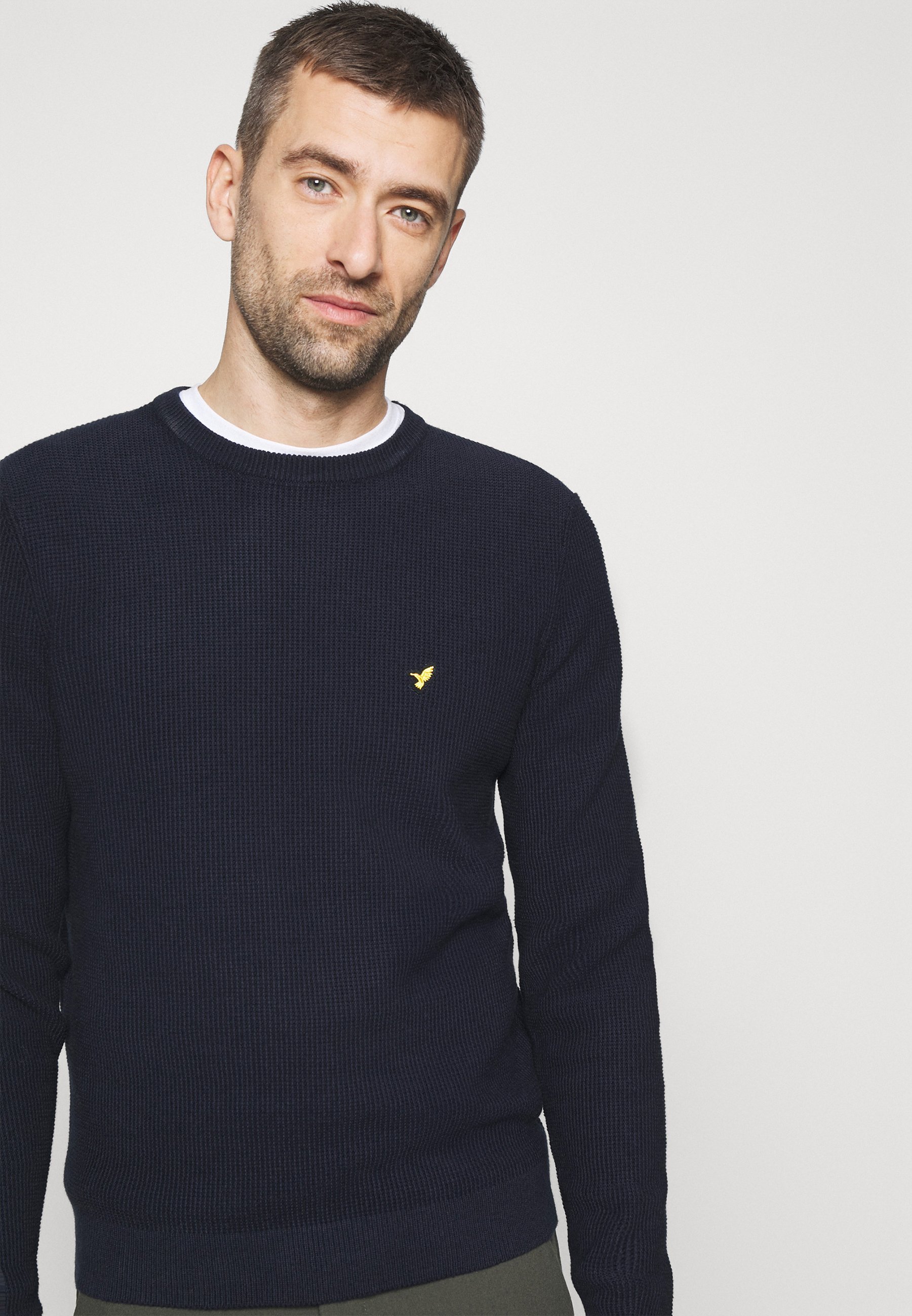 Pull Pier One - bleu foncé