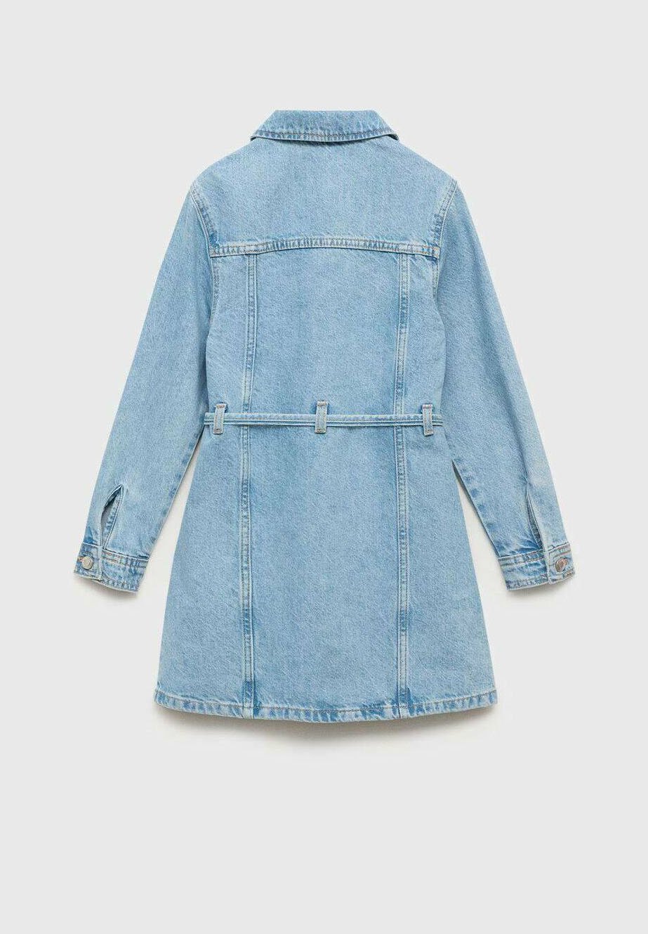 Abito in denim Mango Kids - blu
