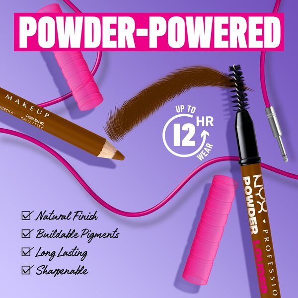 NYX Professional Makeup Powder Louder Auburn uzacu zīmulis