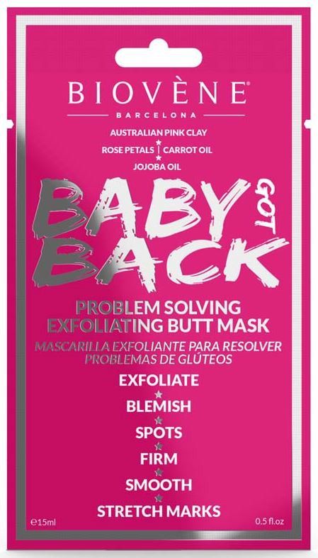 Maska za zadnjico Baby Got Back Nega nog in stopal