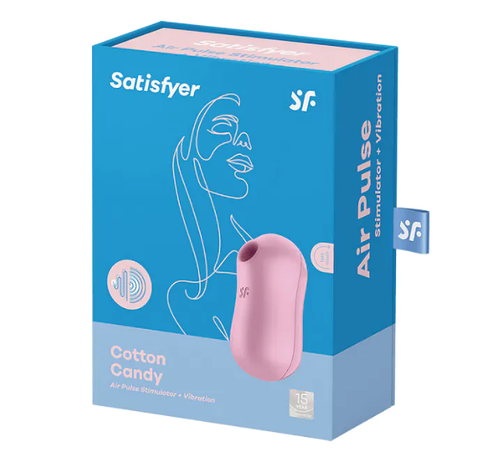 Satisfyer Masażer Cotton Candy Lila Masażer intymny